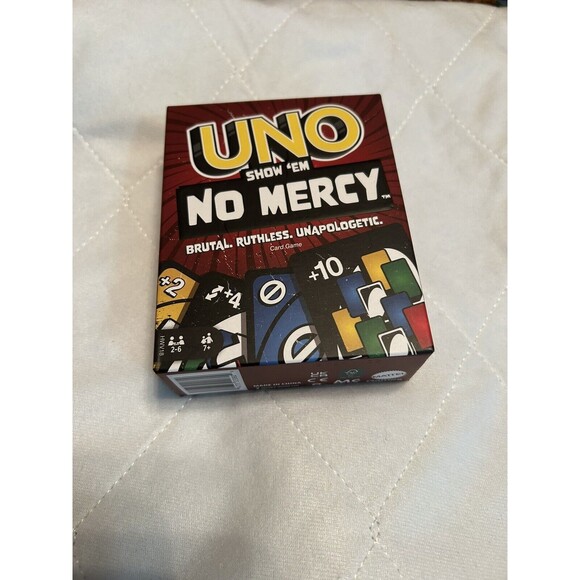 New Uno No Mercy Mattel Games playing Cards - Picture 1 of 2
